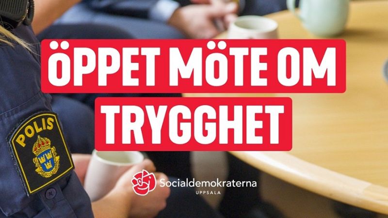 ÖPPET MÖTE: Hur gör vi Gottsunda tryggare?