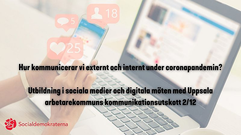 Utbildning i sociala medier och digitala möten