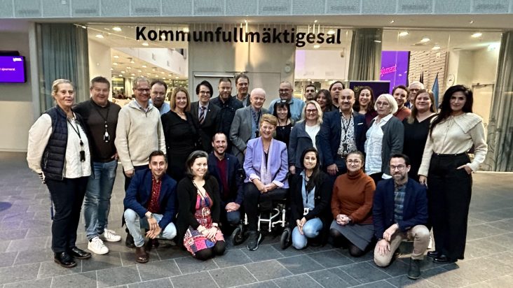 Delar av den socialdemokratiska kommunfullmäktigegruppen i Uppsala.